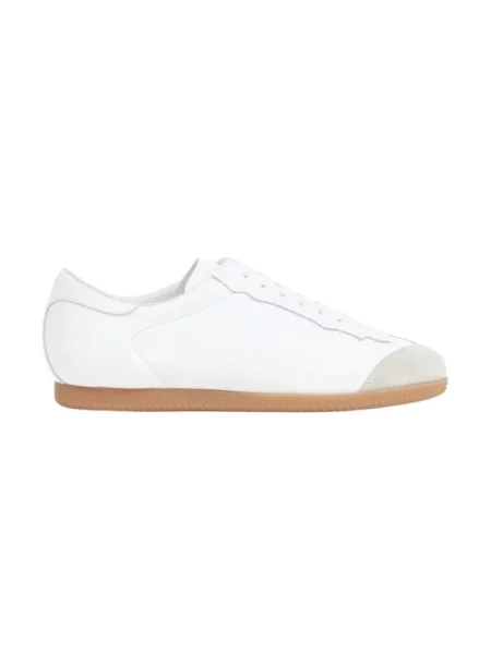Sneakersy Maison Margiela skórzane białe