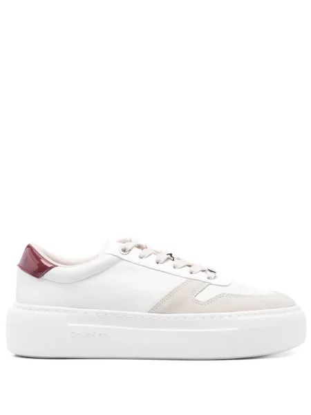 Sneakerși Calvin Klein alb