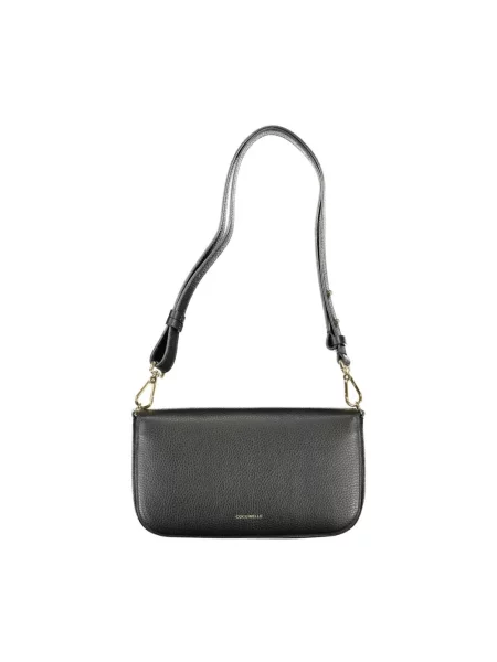 Torebka Coccinelle z magnetycznym zapięciem czarna