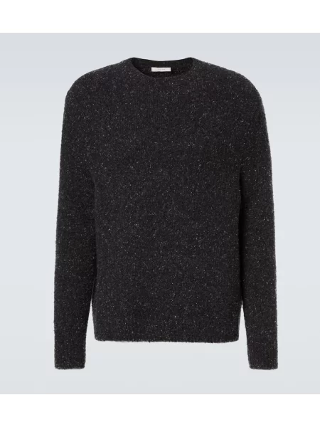 Pulover The Row din cașmir negru