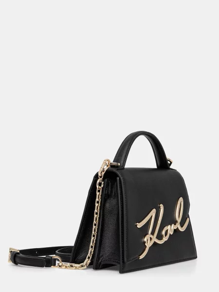 Geanta crossbody Karl Lagerfeld din piele negru