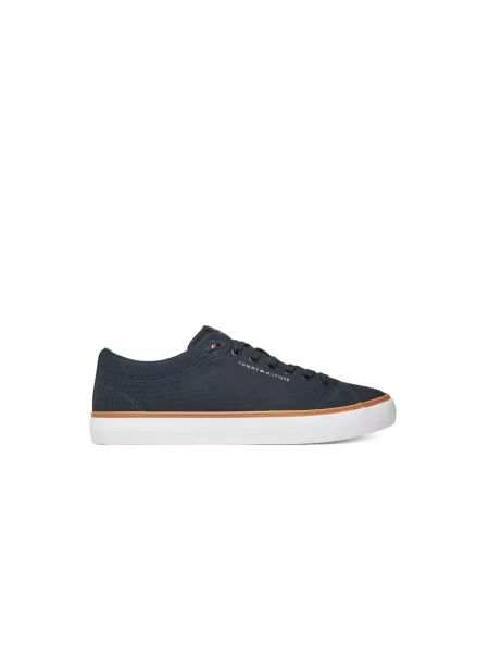Tommy Hilfiger tenisówki TH HI VULC CORE LOW II MESH granatowy niebieskie