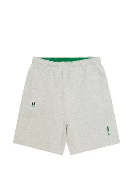 Pantaloni scurți Aape By A Bathing Ape cu autograf gri