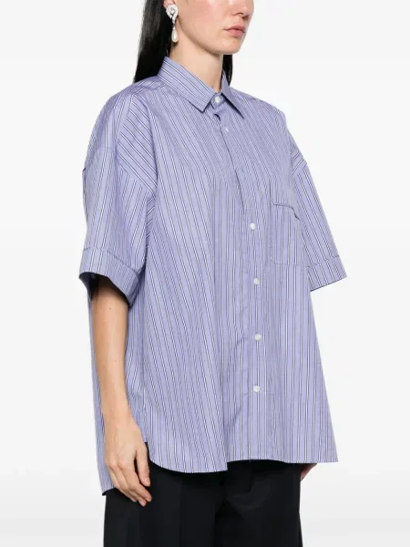 Koszula w paski Nackiyé w paski niebieski