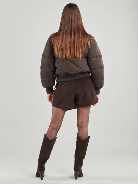 Rövid mini ruha Jacqueline De Yong barna