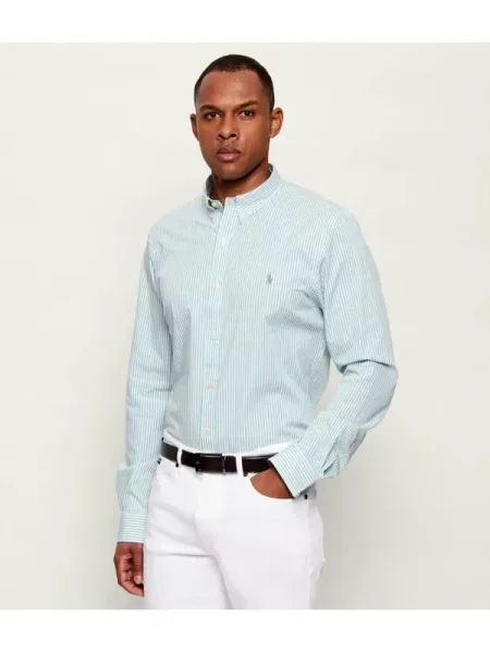 POLO RALPH LAUREN Cămașă | stretch verde