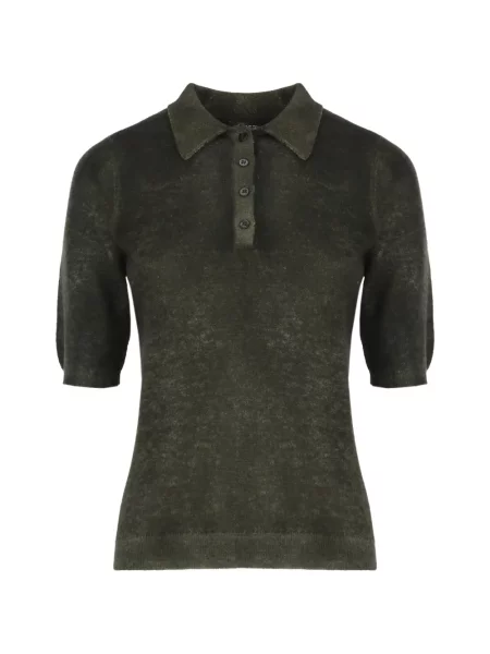 Scurt tricou polo Avant Toi verde