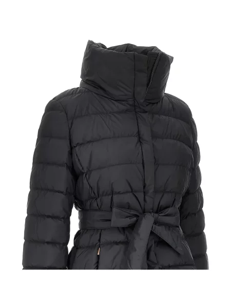 Matlasat cu centură geacă Weekend Max Mara negru