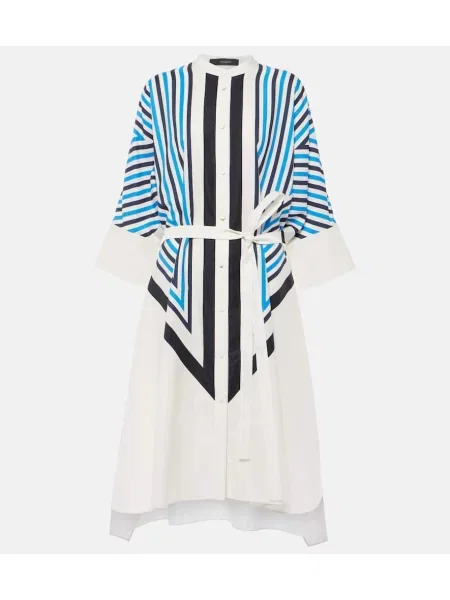 Rochie tip cămașă Joseph de mătase cu imagine de costum