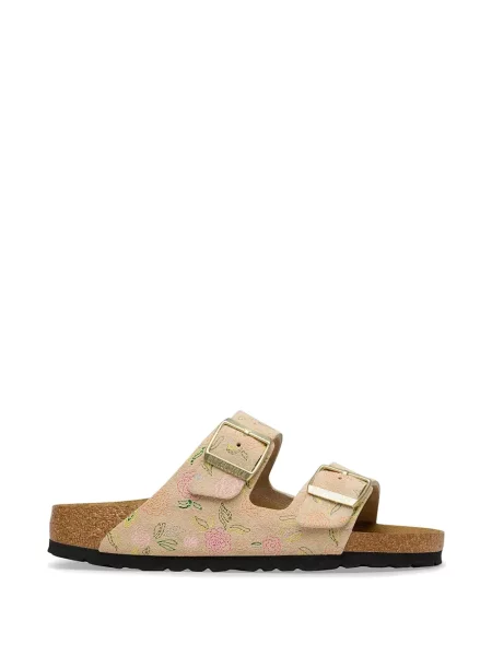Sandale Birkenstock cu model floral cu imagine