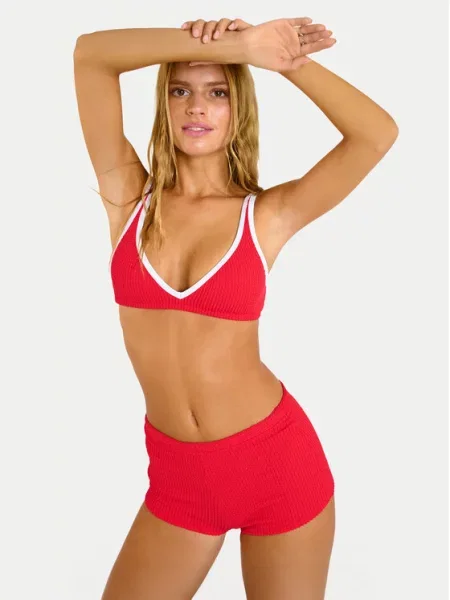 Banana Moon Шорти з тканини Naza Popsail червоний