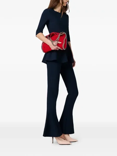 Pantaloni Stella Mccartney evazate albastru
