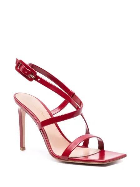 Sandale Gianvito Rossi din piele roșu