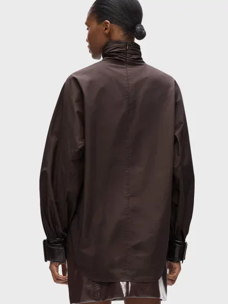 Блуза Karl Lagerfeld коричнева