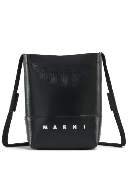 Geantă Marni cu imagine negru