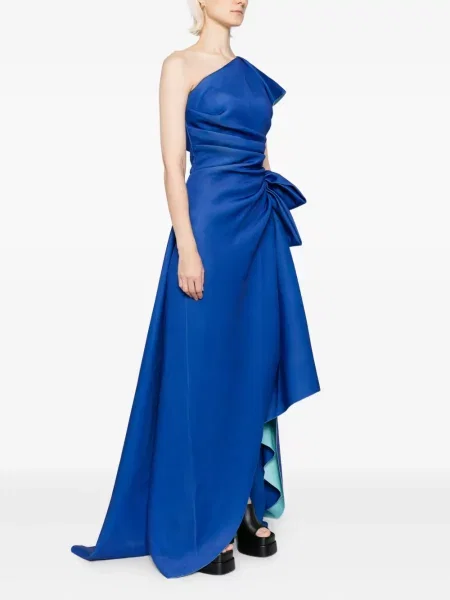 Rochie Saiid Kobeisy de costum albastru