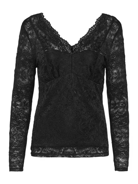 Cream Bluză Glaze' negru