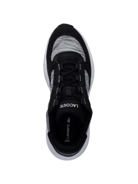 Matlasat sneakerși Lacoste negru