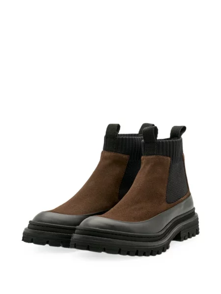 Botine chelsea Lottusse din piele maro