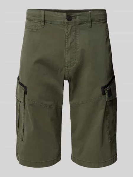 Szorty cargo o kroju relaxed fit z mieszanki bawełny S.oliver Red Label