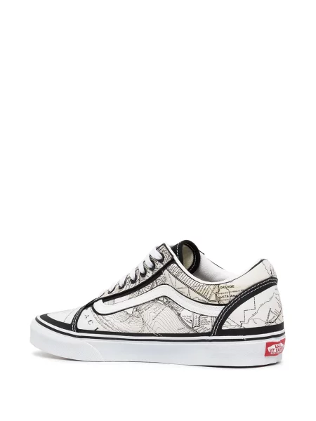 Tenisky Vans Old Skool s potiskem bílé