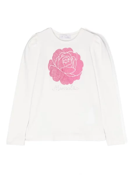 Bluza dziecięca Monnalisa biała