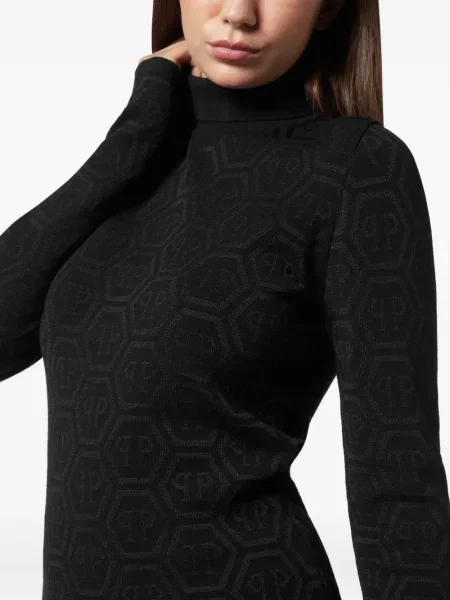 Heláncă Philipp Plein cu autograf negru
