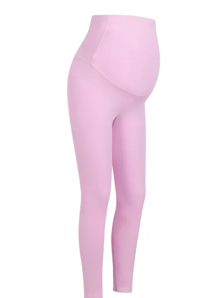 Cfab Tajice Seamless Umstandsleggings mit hohem Bund orhideja bijela