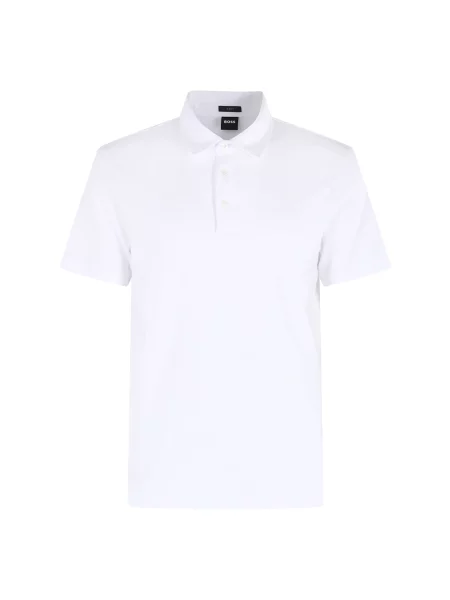 Koszulka polo Boss biała