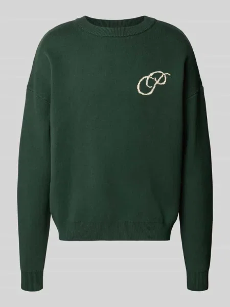 Sweter z dzianiny o kroju relaxed fit z czystej bawełny Prohibited