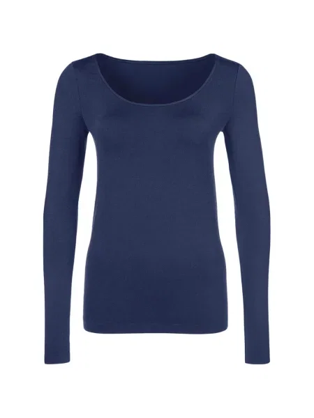 Lung tricou Wolford albastru