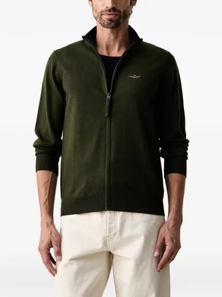 Cardigan Aeronautica Militare verde