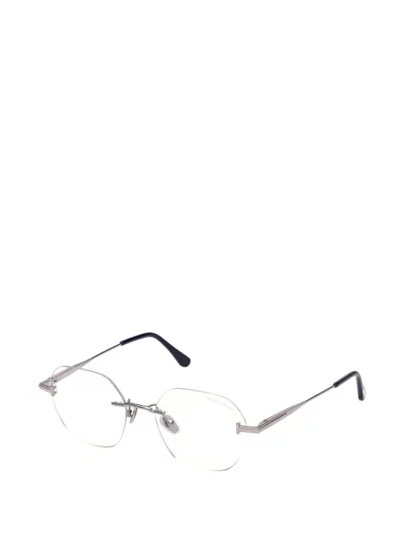 Ochelari de soare ovali Tom Ford Eyewear argintiu