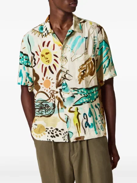 Cămașă Paul Smith cu imagine