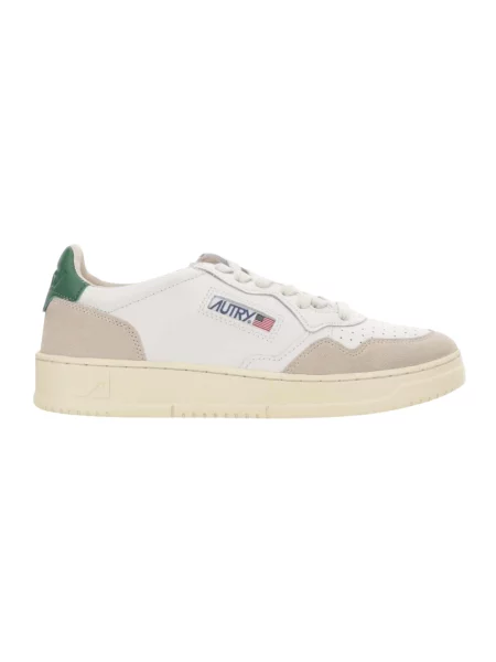 Sneakers Autry Medalist Low Man Leat/ Suede Wht/ Amaz EUR 45 białe
