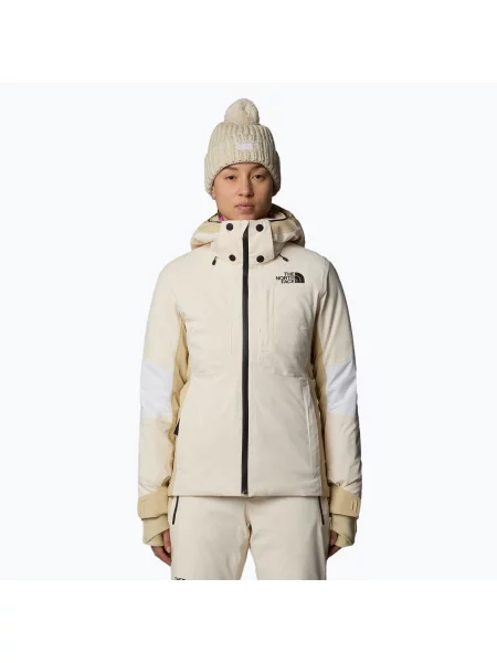 Női sídzseki The North Face Lenado white dune/gravel/khaki Lenado fehér
