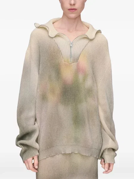 Pulover Maison Margiela cu model floral