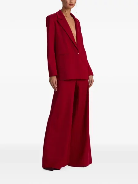 Gulerat sacou Alice + Olivia roșu