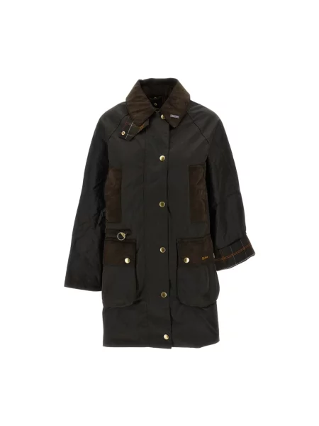Kurtka funkcyjna w kroju regular fit z czystej woskowanej bawełny Barbour zielona