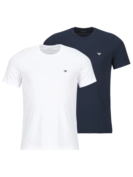 Majica Emporio Armani kratki rukavi plava