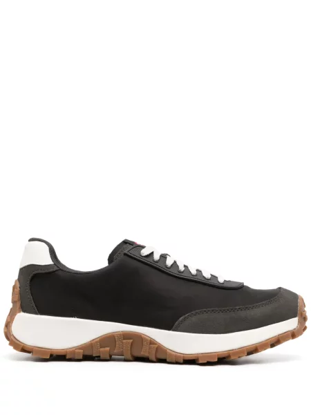 Sneakerși Camper cu șireturi din dantelă negru