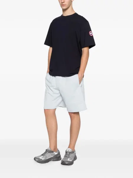 Póló Canada Goose autogrammal kék