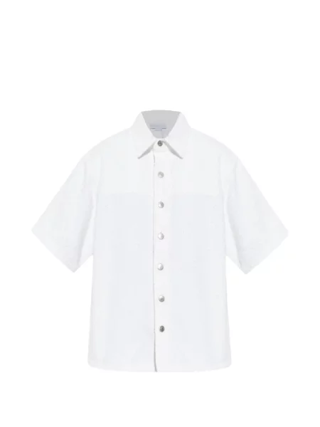 Cămașă Stella Mccartney scurtă alb