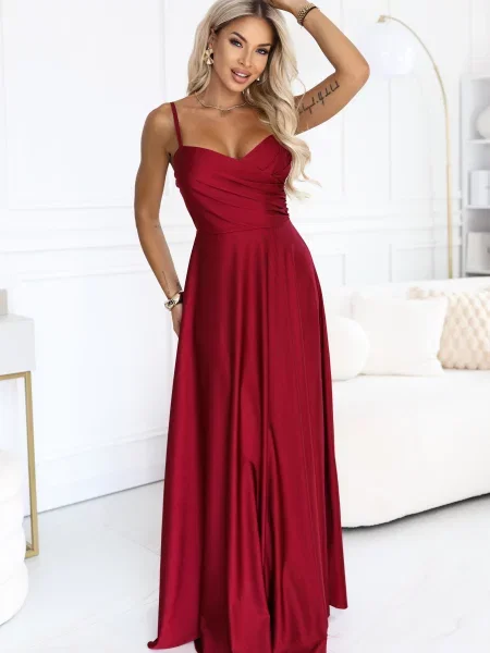 Rochie de seară Numoco Basic fără bretele