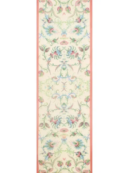 Fular Etro cu model floral cu imagine
