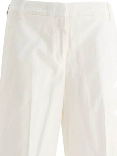 Pantaloni Jacob Cohën alb