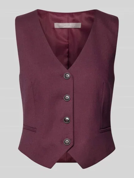 Kamizelka z dekoltem w serek Christian Berg Woman Selection