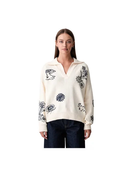Sweter Scotch & Soda beżowy