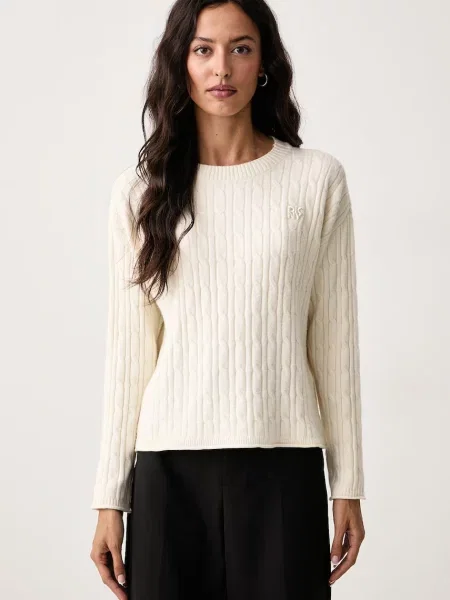 DKNY pulover pentru femei bej
