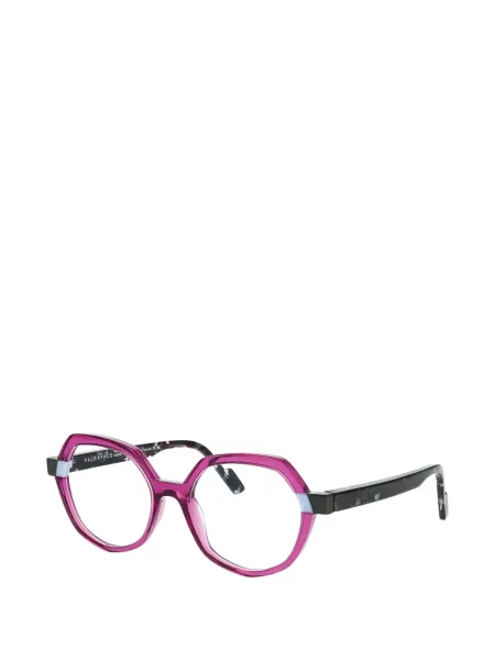 Ochelari de soare Face à Face cu imprimeu geometric roz